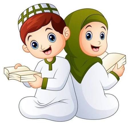 Two young students learning together